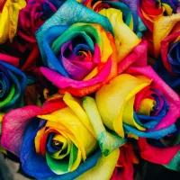 Roses Multicolores