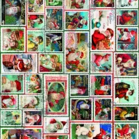 Santa Stamps