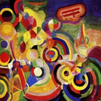 Robert Delaunay : Hommage à Blériot, 1914