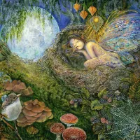 Josephine Wall - Fairy Nest