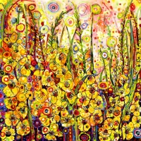 Sally Rich - Golden Gladioli