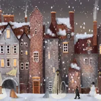 La Ville sous la Neige