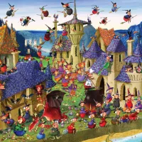 François Ruyer - Fête des Sorcières au Château