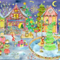 Patiner en Attendant Noël