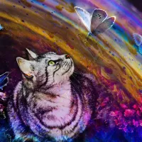 Le Chat et les Papillons