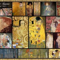 Collage - Gustav Klimt
