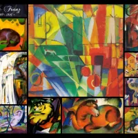 Franz Marc - Collage