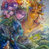 Josephine Wall - The Three Graces