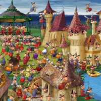 François Ruyer - Célébrations de Sorcières au Château