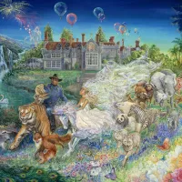 Josephine Wall - Fantasy Wedding