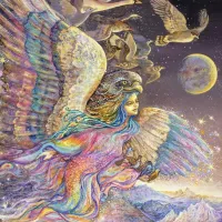 Josephine Wall - Ariel's Flight