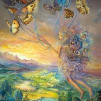 Josephine Wall - Up and Away