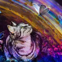 Le Chat et l'Arc-en-Ciel