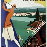 Roger Broders - Vichy, ses sources, 1928