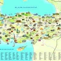 Carte de la Turquie