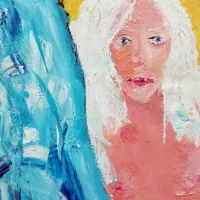 La Jeune Femme aux Cheveux Blancs