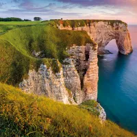 Des Racines et des Ailes - Vue sur les Falaises d'Etretat