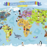 Pièces XXL - Carte du Monde