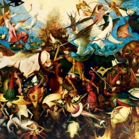 Pieter Bruegel the Elder - The Fall of the Rebel Angels, 1562