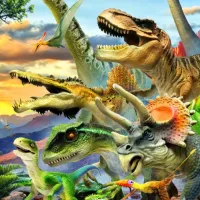 Dino Sunset