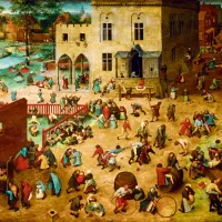 Pieter Bruegel the Elder - Children's Games, 1560