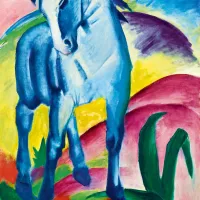 Franz Marc - Blue Horse I, 1911