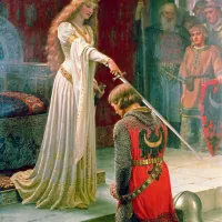 Edmund Blair Leighton - The Accolade, 1901