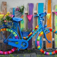 My Beautiful Colorful Bike