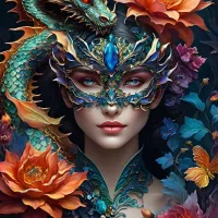 Lady with a Dragon