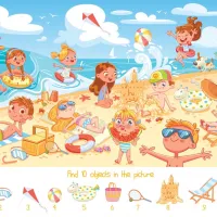 Search and Find - The Beach