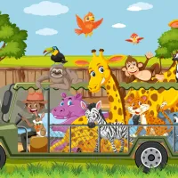 Les Animaux du Zoo