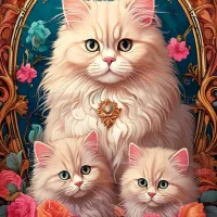 Trio de Chats