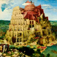 The Tower of Babel, 1563