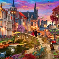 Soirée sur le Canal