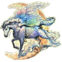 Puzzle en Bois - Les Ailes de Licorne