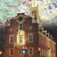 Boston City Map Mini