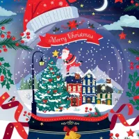 Le Village Enneigé du Père Noël