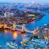 Vue Aérienne de Londres