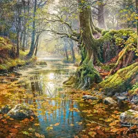 Réminiscence de la Forêt d'Automne