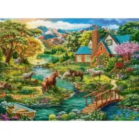 Maison Idyllique avec Chevaux