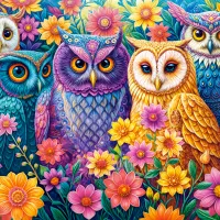 Flower Owl Meeting