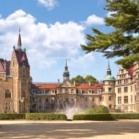 Pologne, Moszna : Château  Zamek