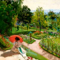 Art Collection - Parapluie Rouge, Józef Mehoffer