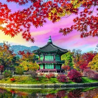 Palais de Gyeongbokgung, Séoul, Corée du Sud