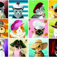 Cats with Hats