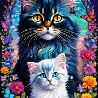 Chats - Collection Amour Maternel