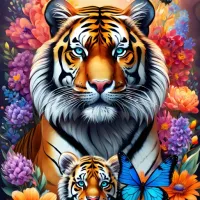 Tigres - Collection Amour Maternel