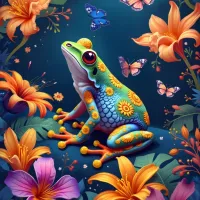 La Grenouille et le Bal des Papillons