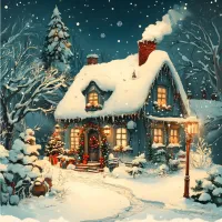 Cottage de Noël