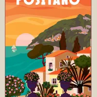 Positano Poster